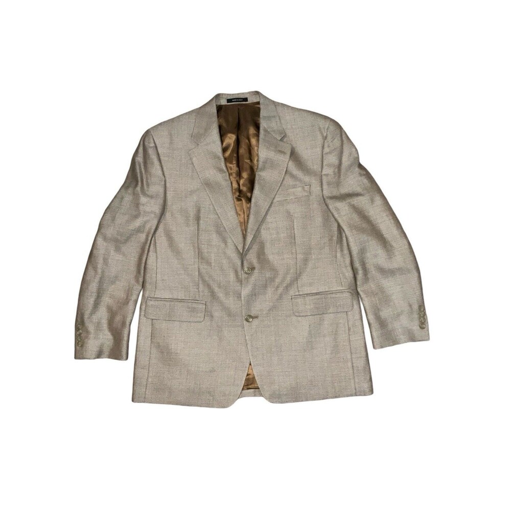 Ralph Lauren Modern Plaid Blazer Men 44R  Check Sport Coat Suit Jacket